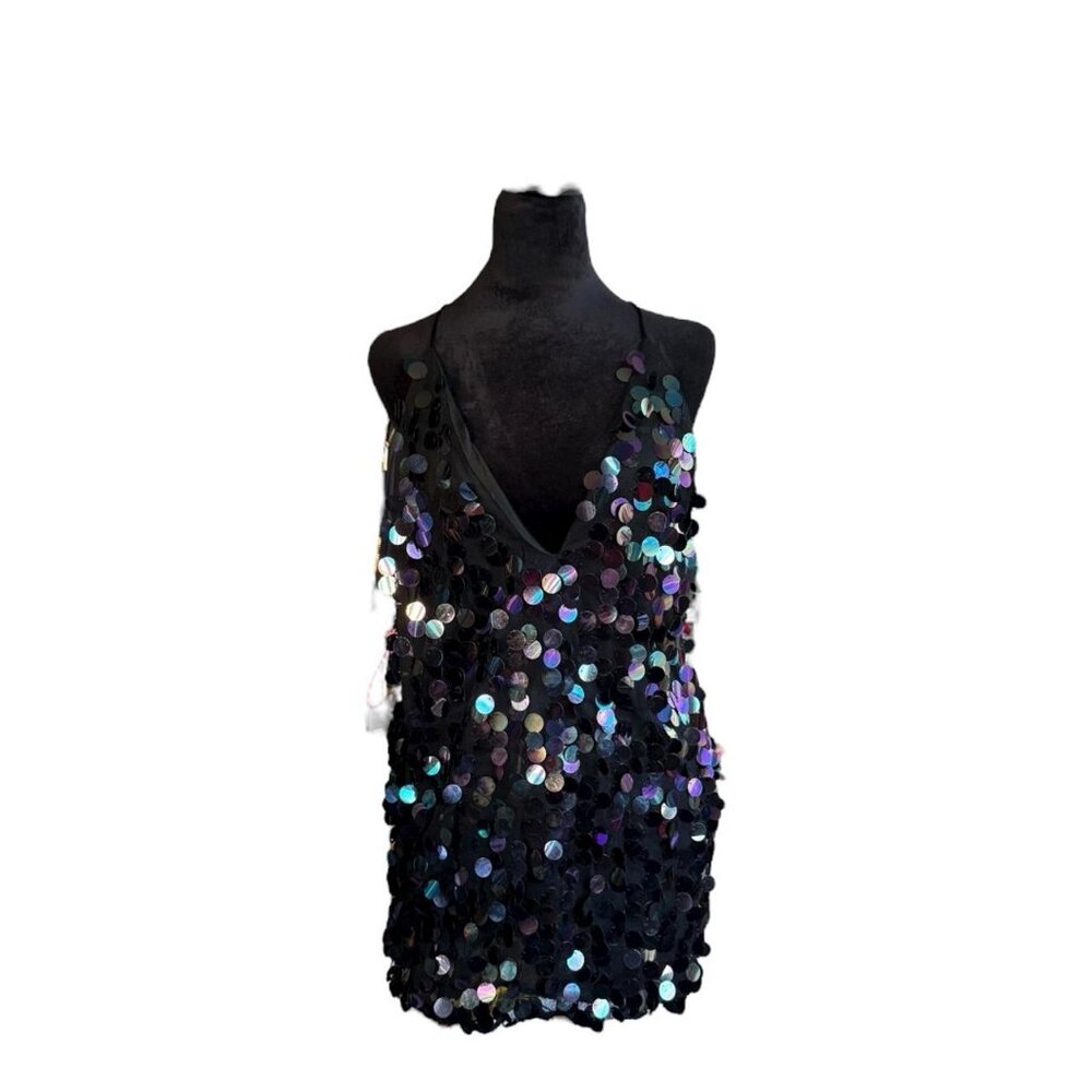 Backless Mini Dress